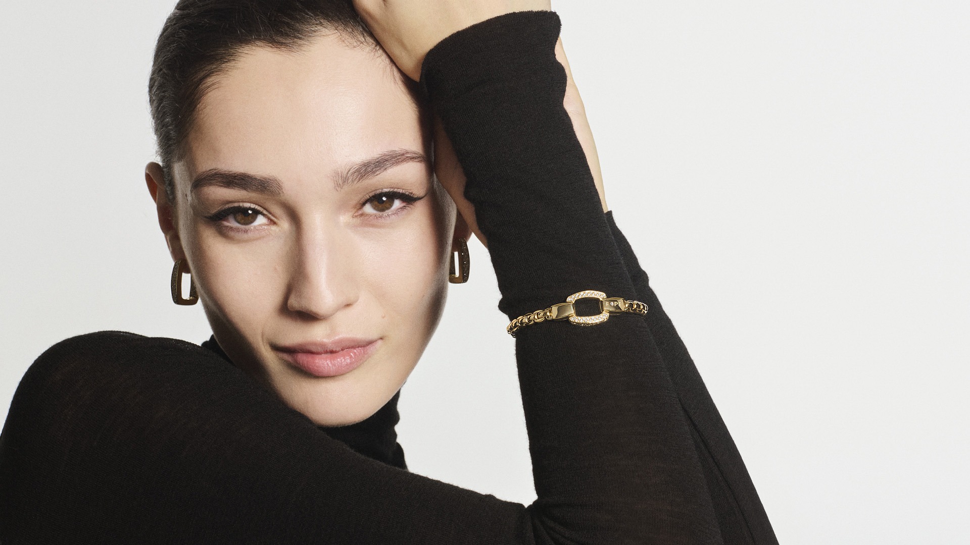 Fope, fope yellow gold bracelet macro detail 2026