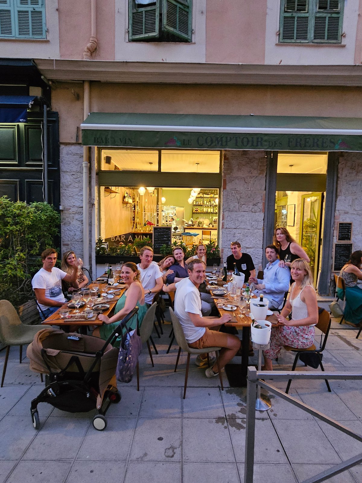 Les Frères Karamazov book cafe terrace Autumn 2026