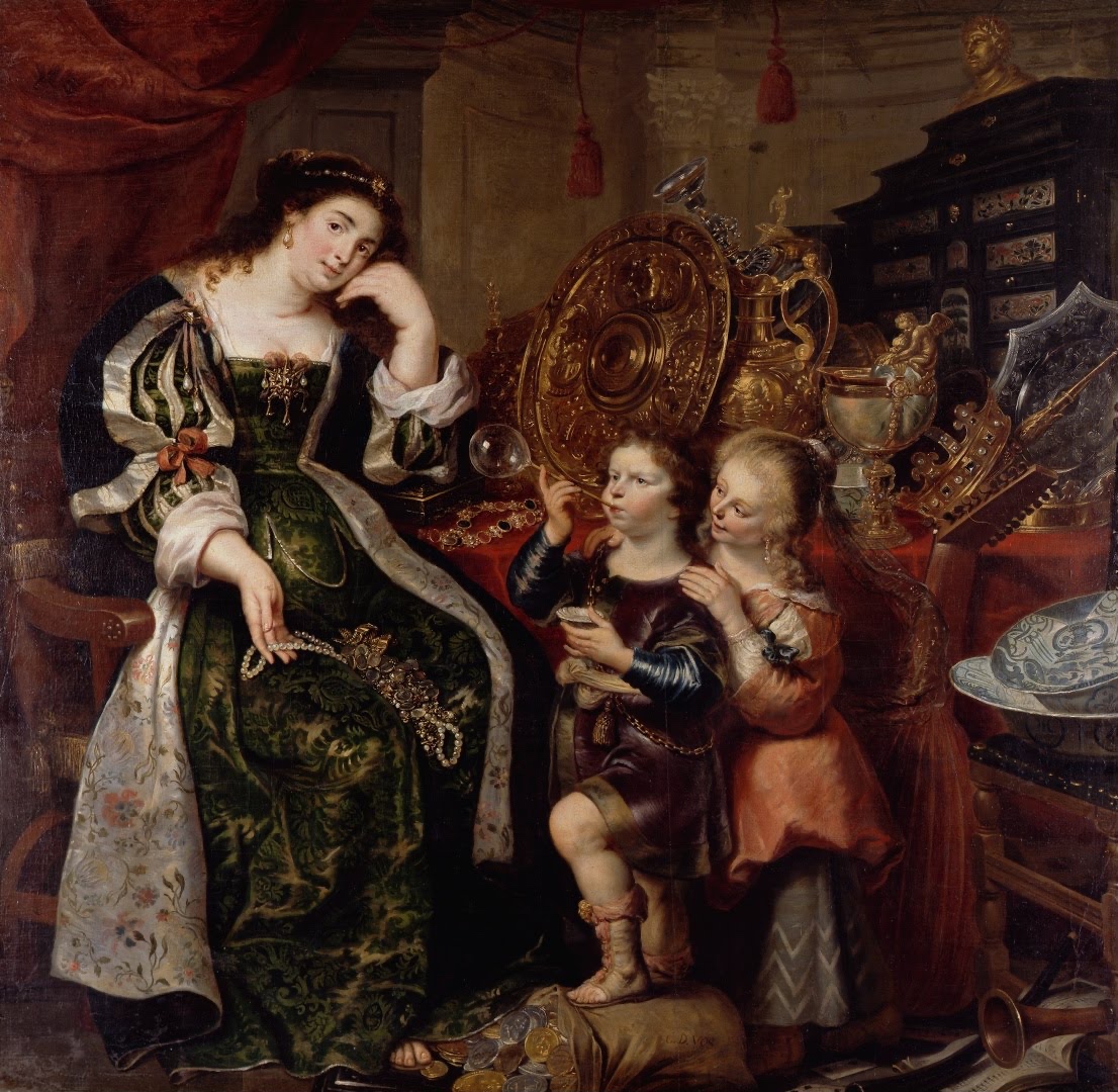 Herzog, holbein painting on museum gallery wall