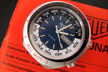 Heuer Solunar tide watch