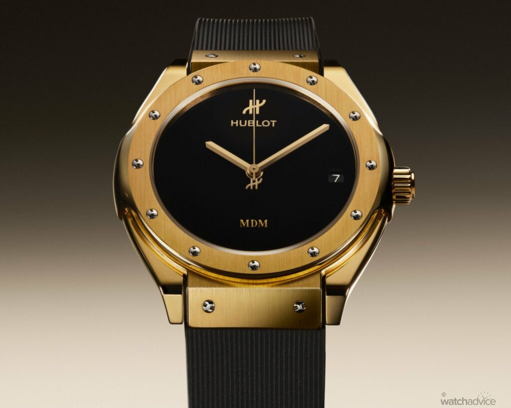 Hublot Classic Fusion Tributo 18k yellow gold black rubber 2026