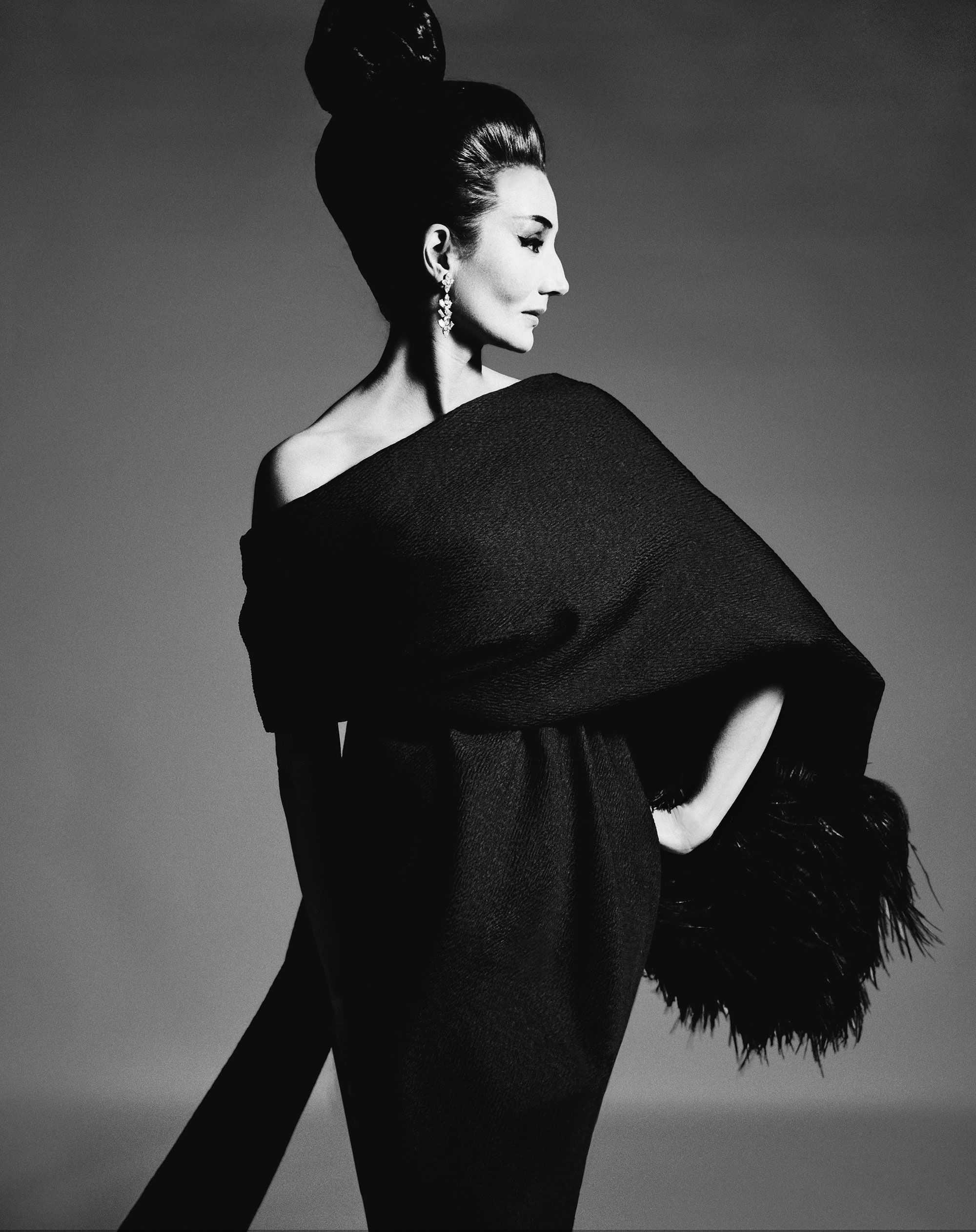 Jacqueline de Ribes vintage haute couture gown