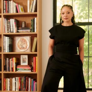 Joeonna Bellorado-Samuels Clinton Hill Brooklyn apartment sculptural chairs