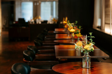 Lasdun Restaurant National Theatre London interior late night dining