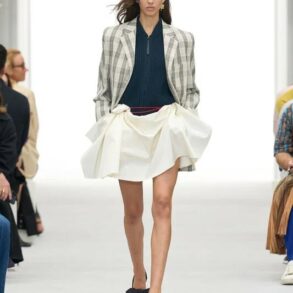 Loewe Spring Summer 2027 runway show Chateau de Vincennes