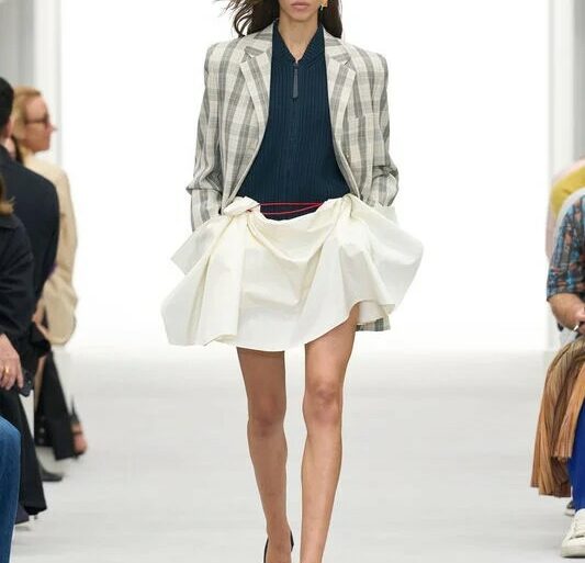 Loewe Spring Summer 2027 runway show Chateau de Vincennes