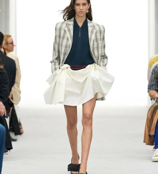 Loewe Spring Summer 2027 runway show Chateau de Vincennes