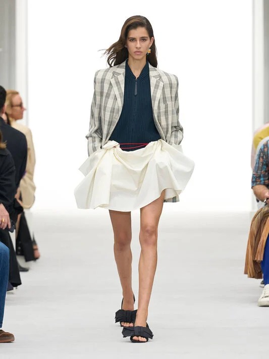Loewe Spring Summer 2027 runway show Chateau de Vincennes