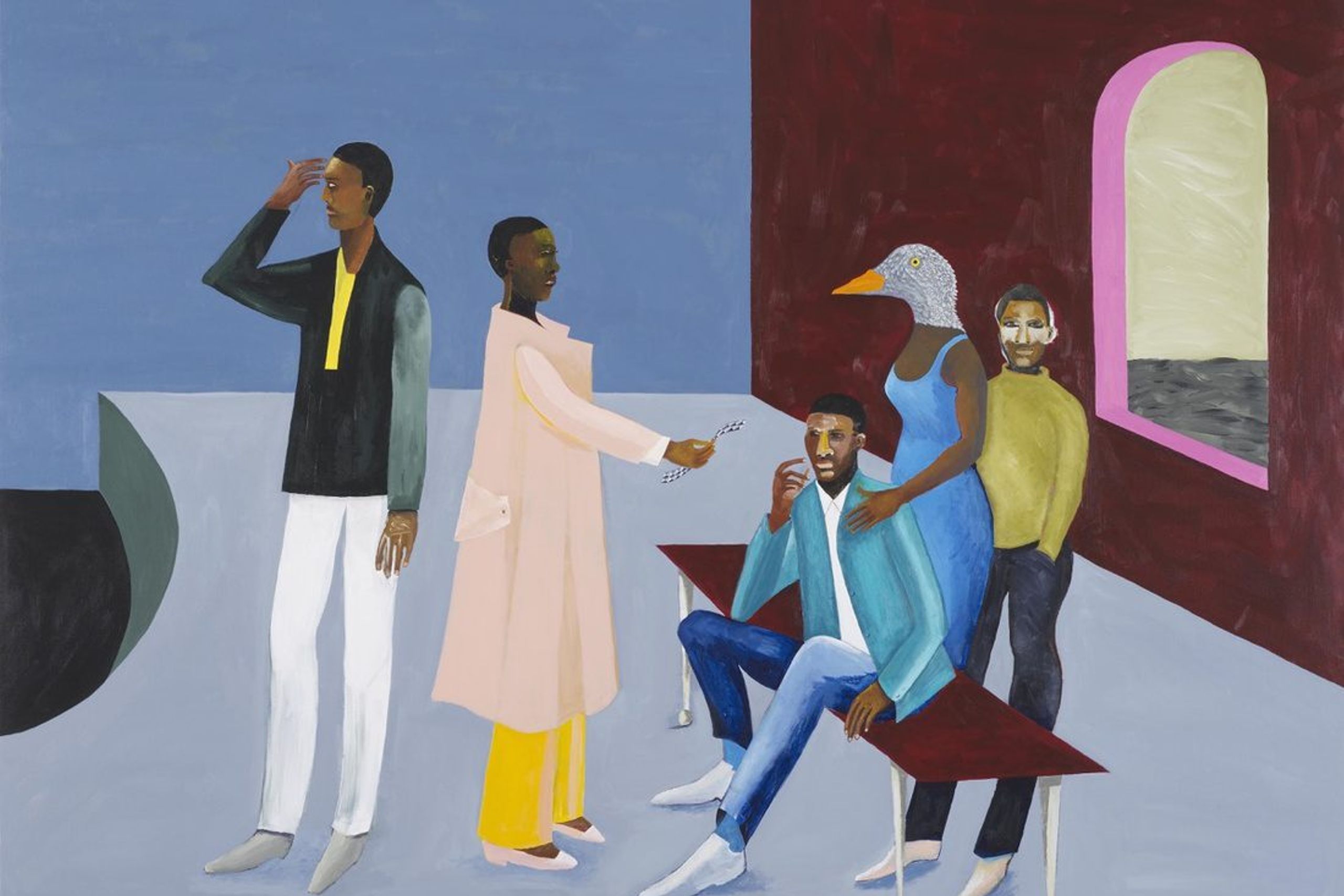 Lubaina Himid contemporary art painting 2026