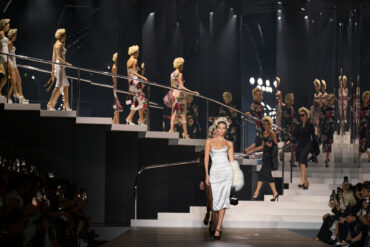Milan fashion week catwalk