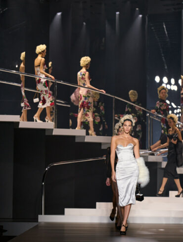 Milan fashion week catwalk