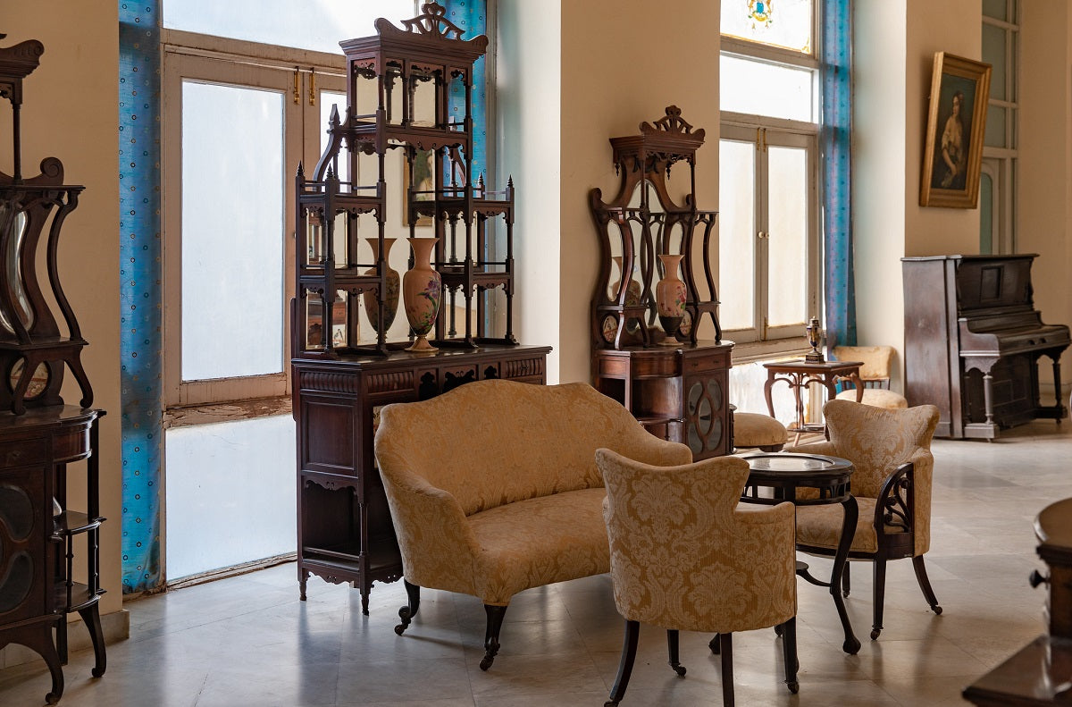 modern multi level villa interior India