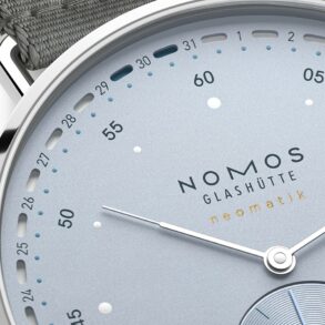 Nomos Metro Date Power Reserve Ice Blue 2026