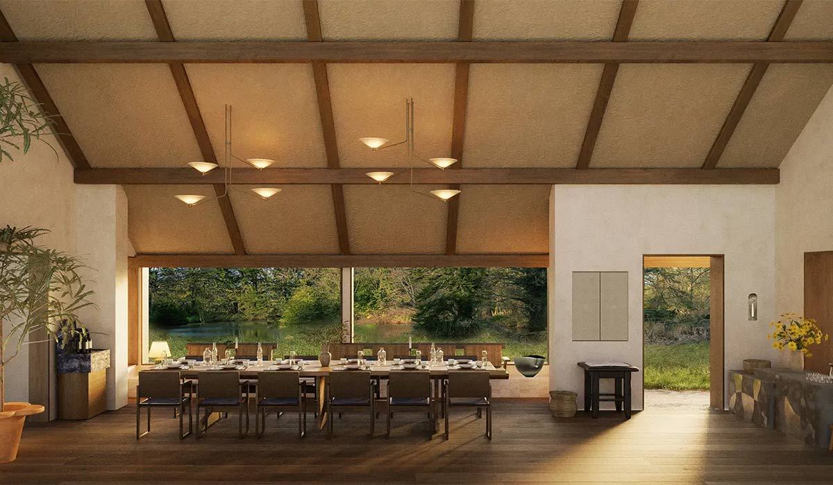 Ómós, ómós restaurant interior dining table 2026