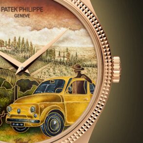 Patek Philippe cloisonne enamel dial