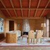 Pierre Yovanovitch bespoke curved plaster bookcase