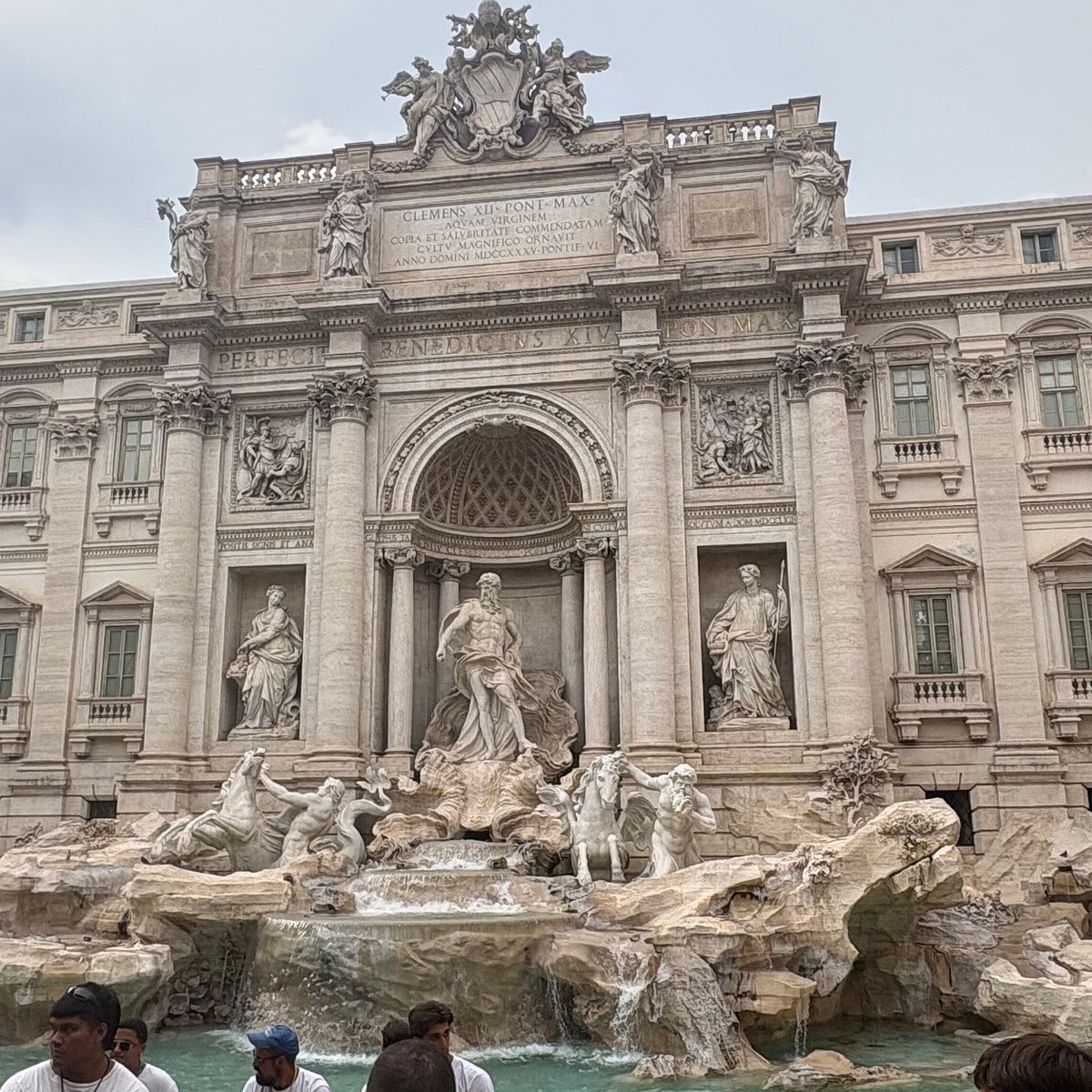 Pietro Bracci Trevi Fountain Ocean statue 2026