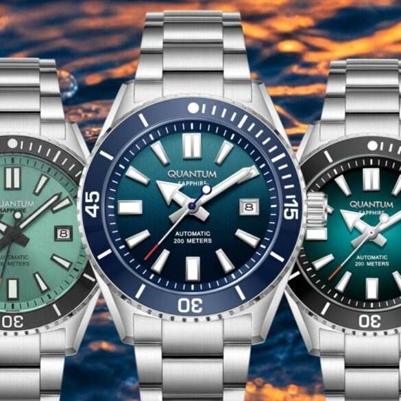 Quantum Barracuda 41mm diver ceramic bezel 2026