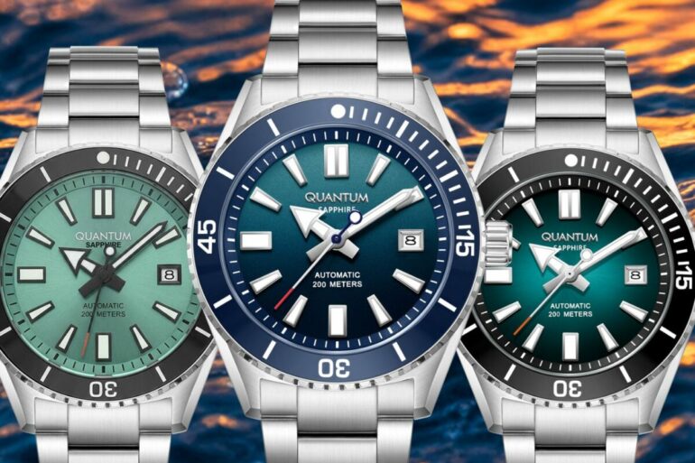 Quantum Barracuda 41mm diver ceramic bezel 2026