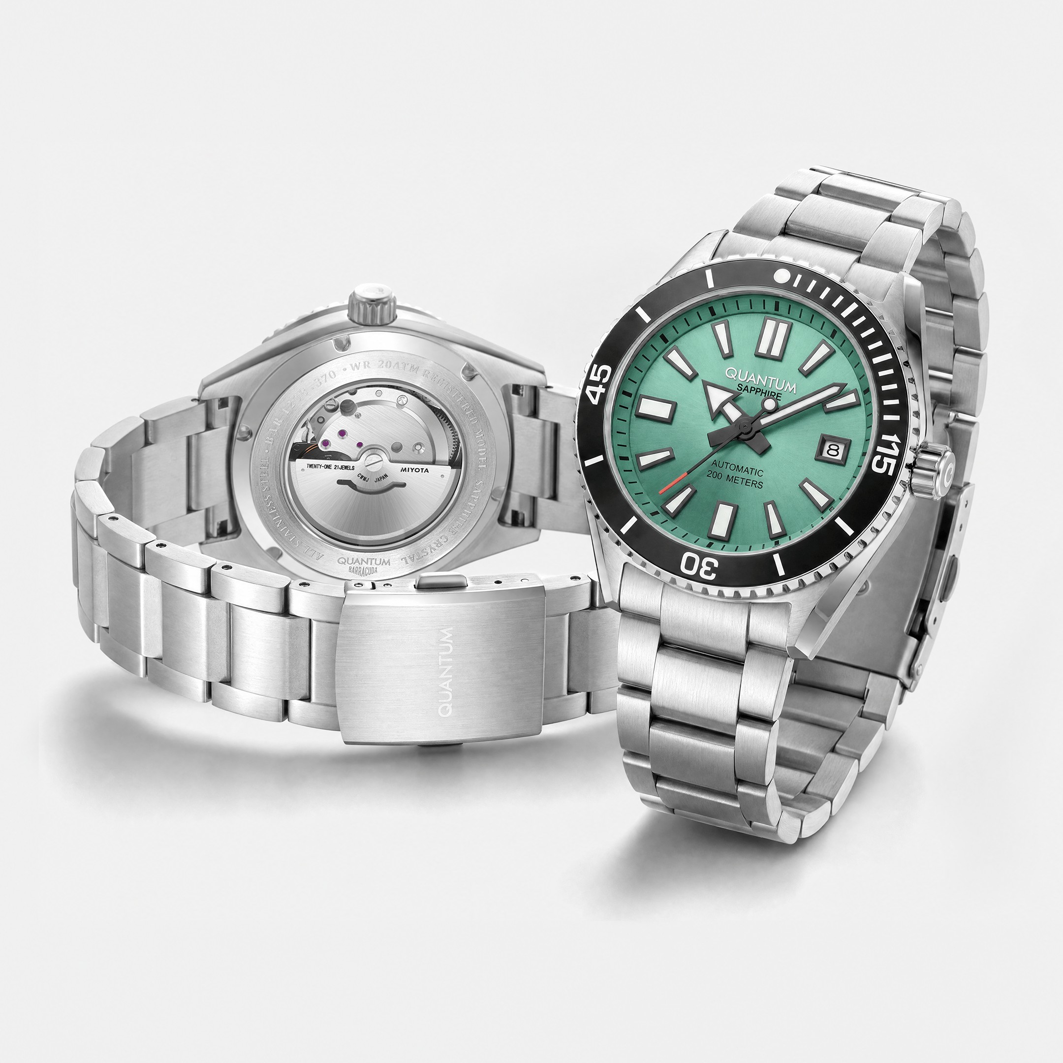 Quantum Barracuda blue ceramic bezel dive watch 2026