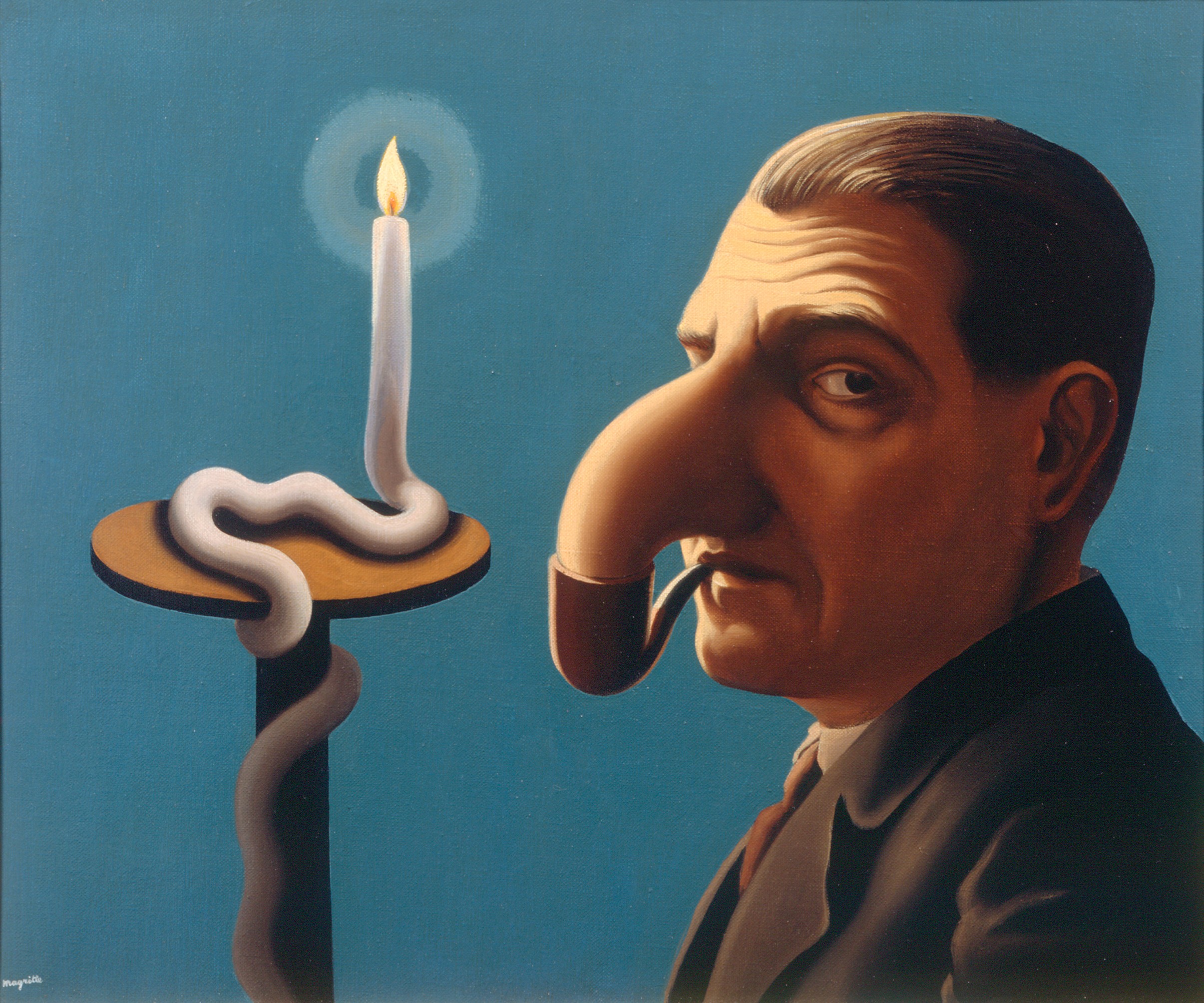 René Magritte bowler hat sculpture Gagosian 2026
