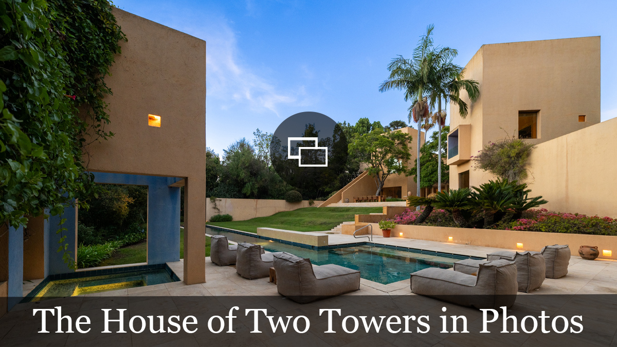 Ricardo Legorreta House of Two Towers fountain 2026