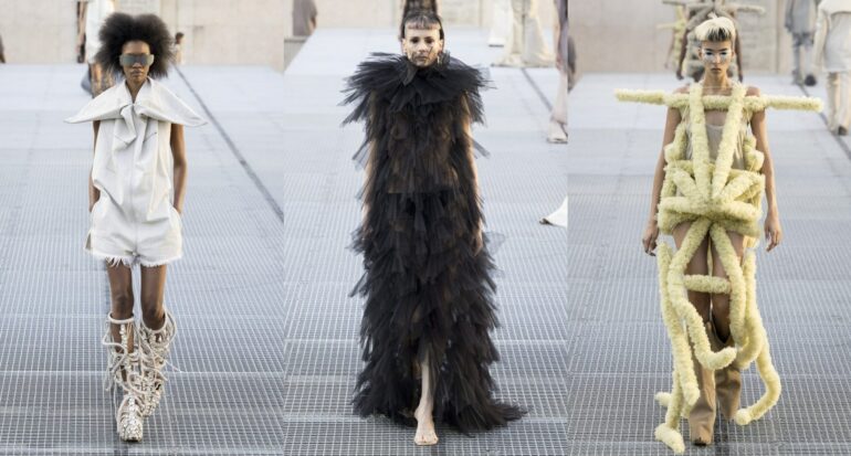 Rick Owens Spring Summer 2027 runway Palais de Tokyo Paris