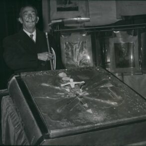 Salvador Dalí Apocalypse of Saint John bronze sculpted book cover
