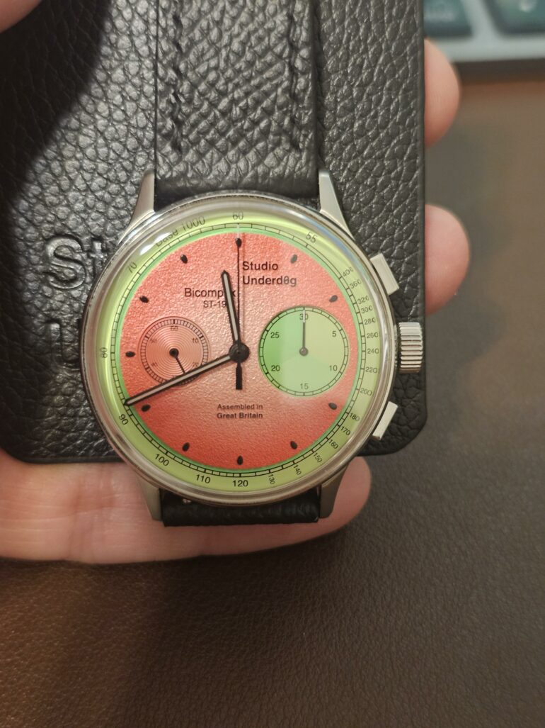 Studio Underd0g Watermelon Chronograph