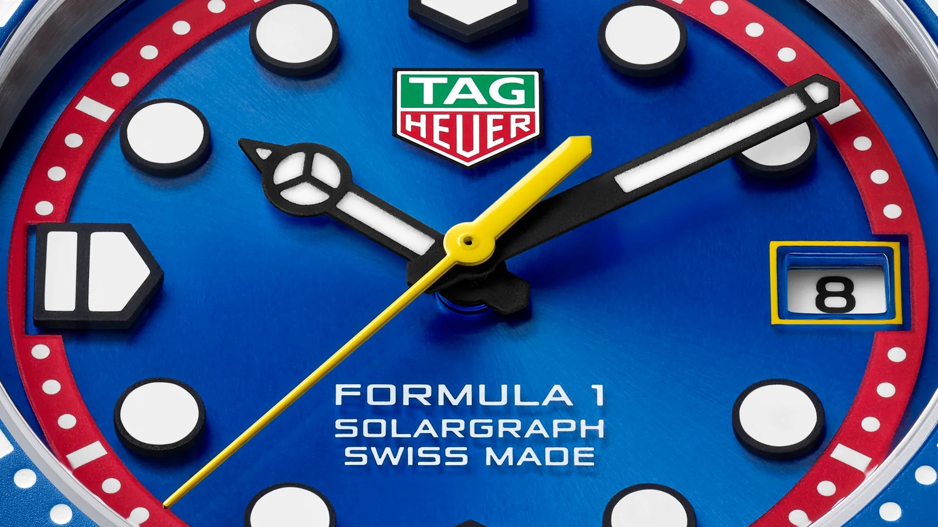 TAG Heuer Formula 1 Solargraph blue dial 2026