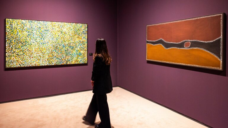 TEFAF Maastricht Old Masters art gallery booth interior