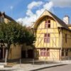 Troyes canals old architecture