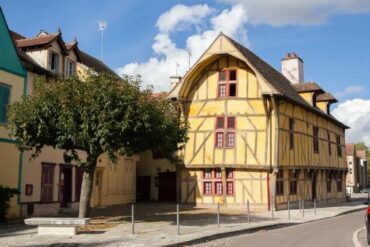 Troyes canals old architecture