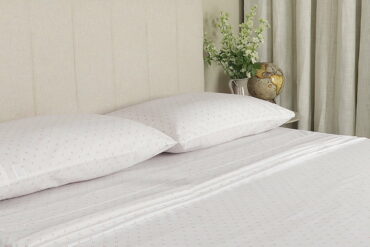 This Was a Sheet upcycled white hotel linen uniforms 2026