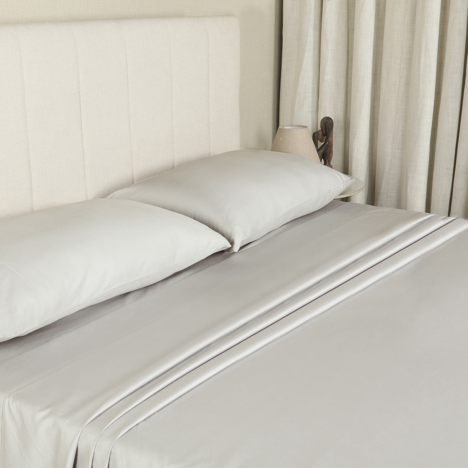 This Was a Sheet white hotel cotton linens