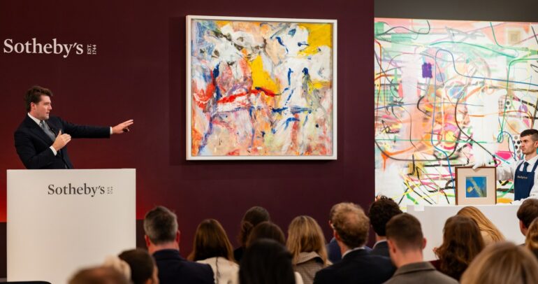 Willem de Kooning Sotheby's London Contemporary Art Evening Sale 2026