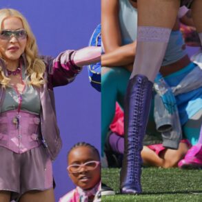 Yves Saint Laurent Madonna Teddy jacket World Cup 2026