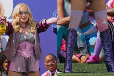 Yves Saint Laurent Madonna Teddy jacket World Cup 2026